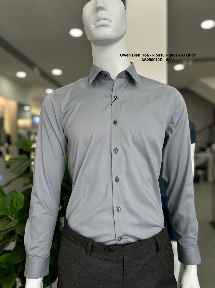 ÁO SƠ MI DÀI TAY AS250012D