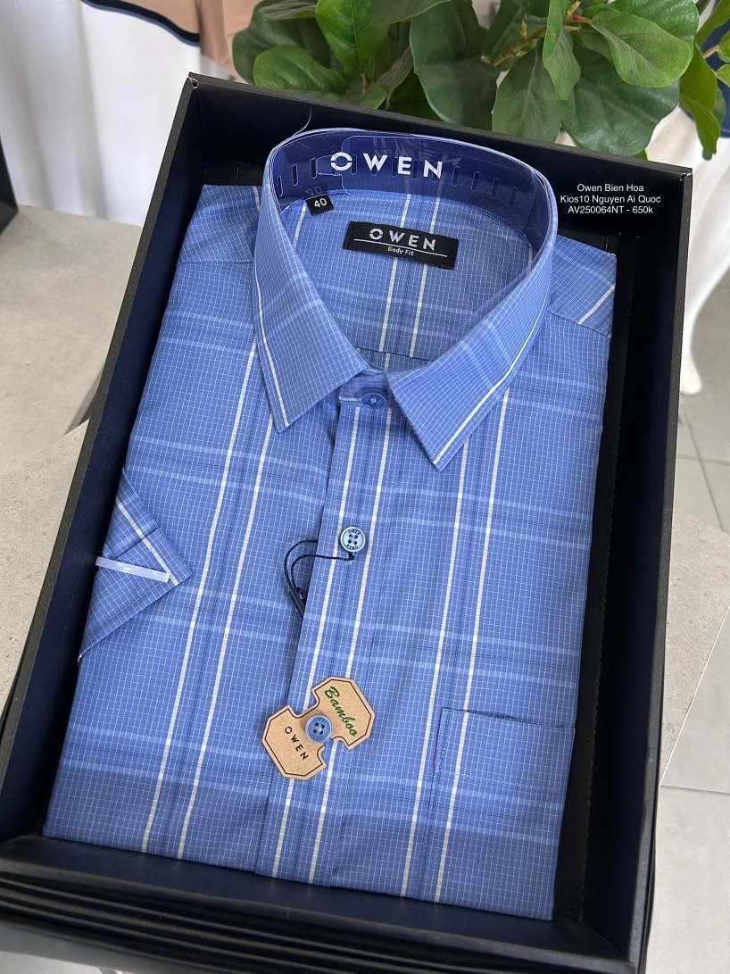 ÁO SƠ MI NGẮN TAY AB250064NT