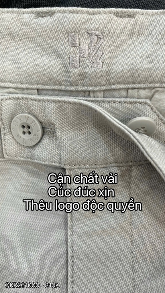Giảm từ 100-700k QUẦN KHAKI QKR261000
