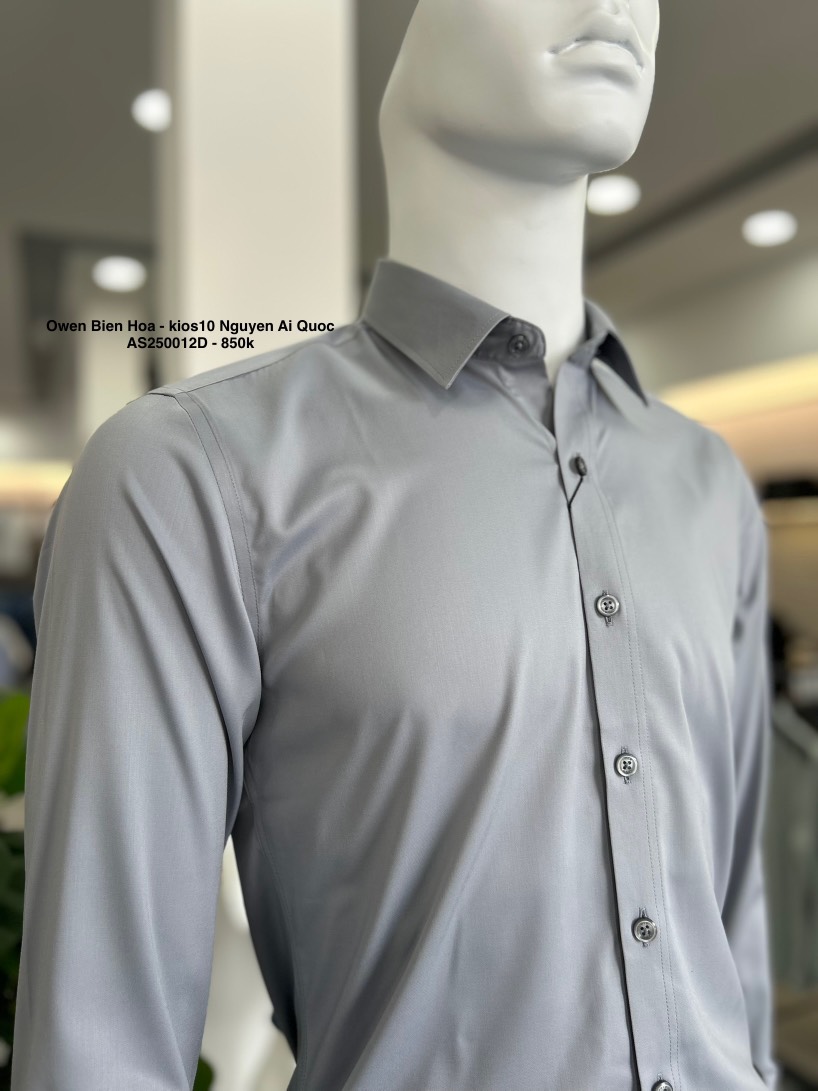 ÁO SƠ MI DÀI TAY AS250012D