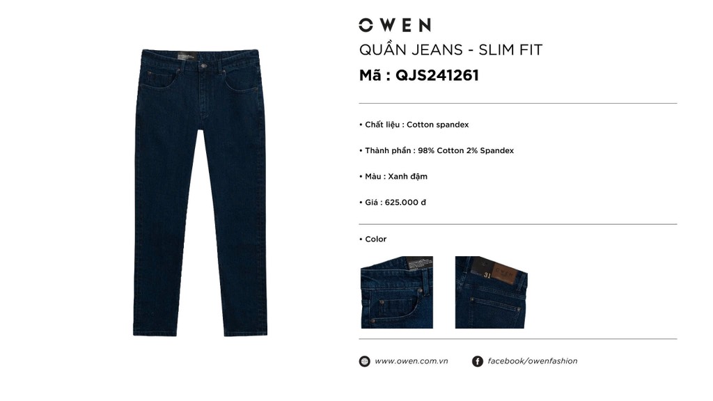 QUẦN JEAN QJS241261