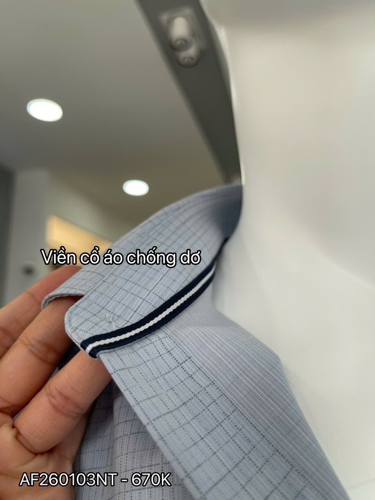 ÁO SƠ MI NGẮN TAY AF260103NT