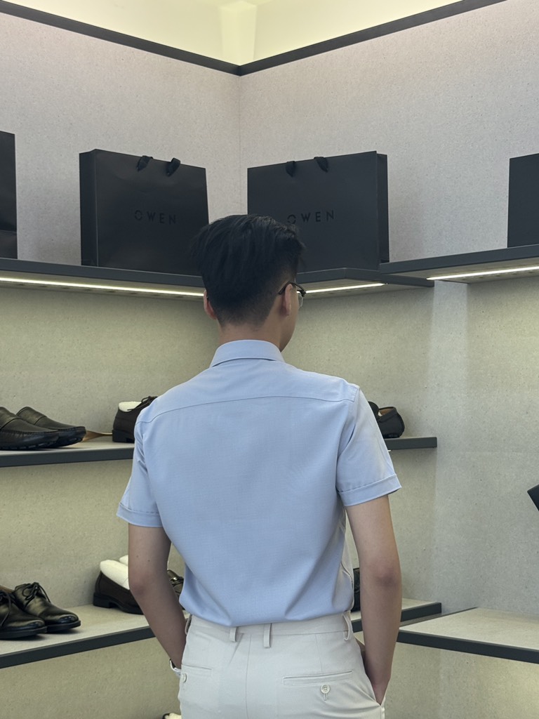 ÁO SƠ MI NGẮN TAY AB255162NT
