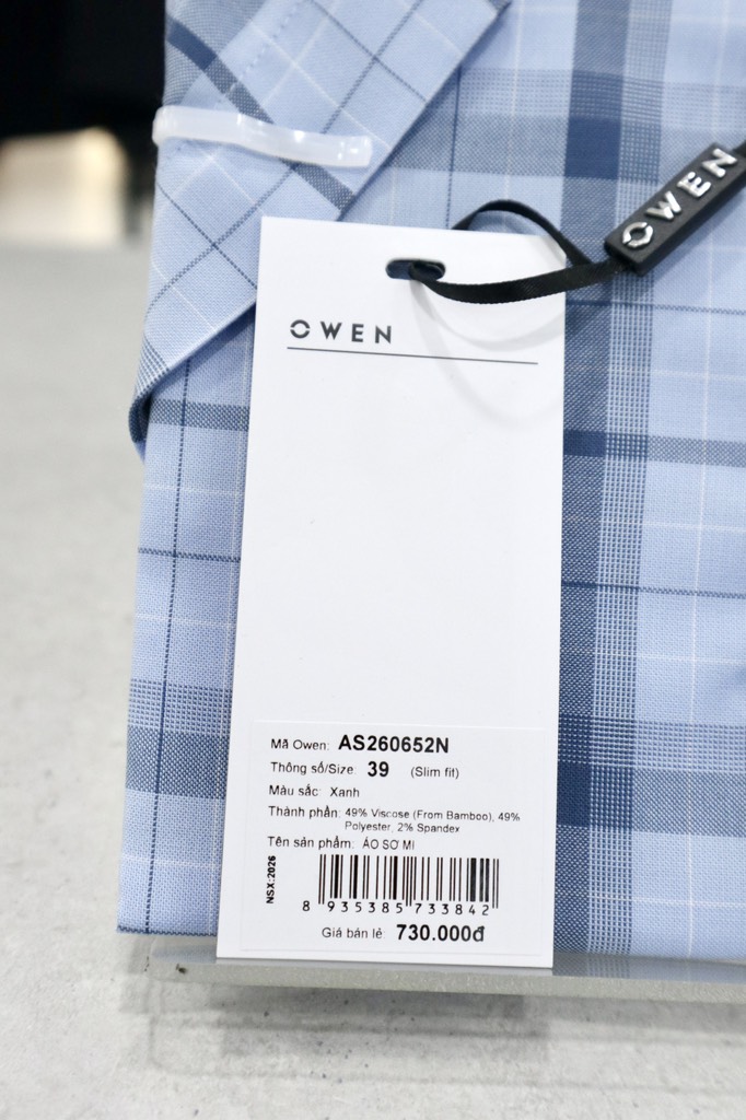 ÁO SƠ MI NGẮN TAY AS260652N