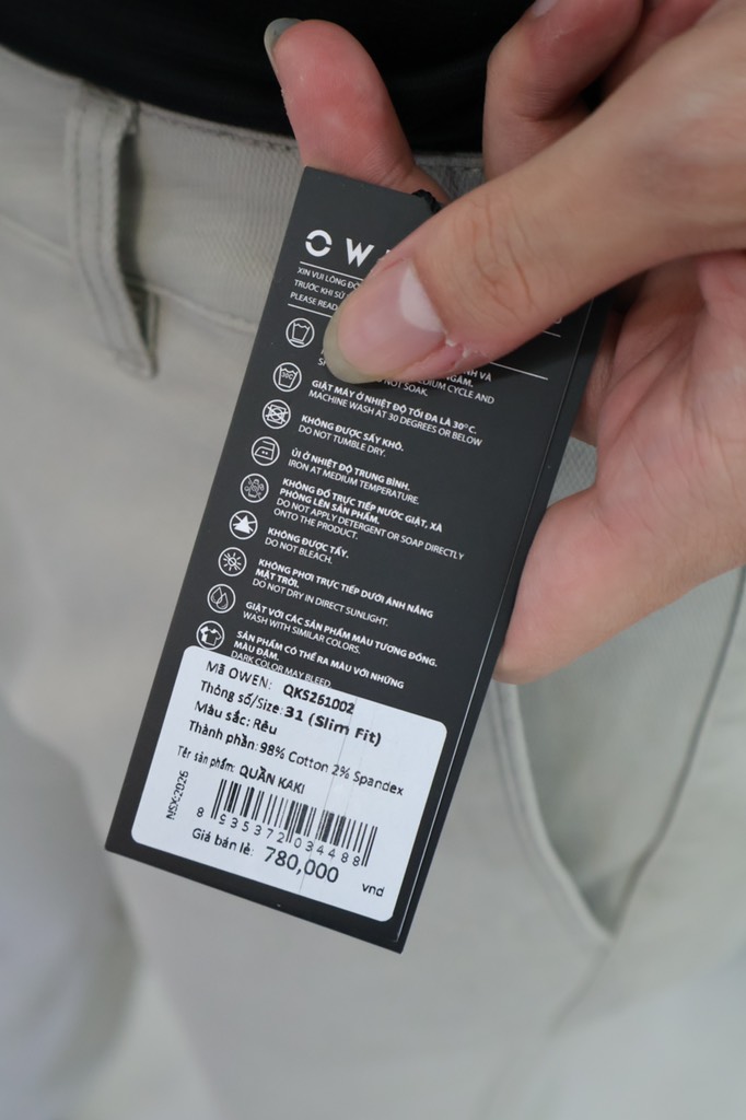 QUẦN KHAKI QKS261002