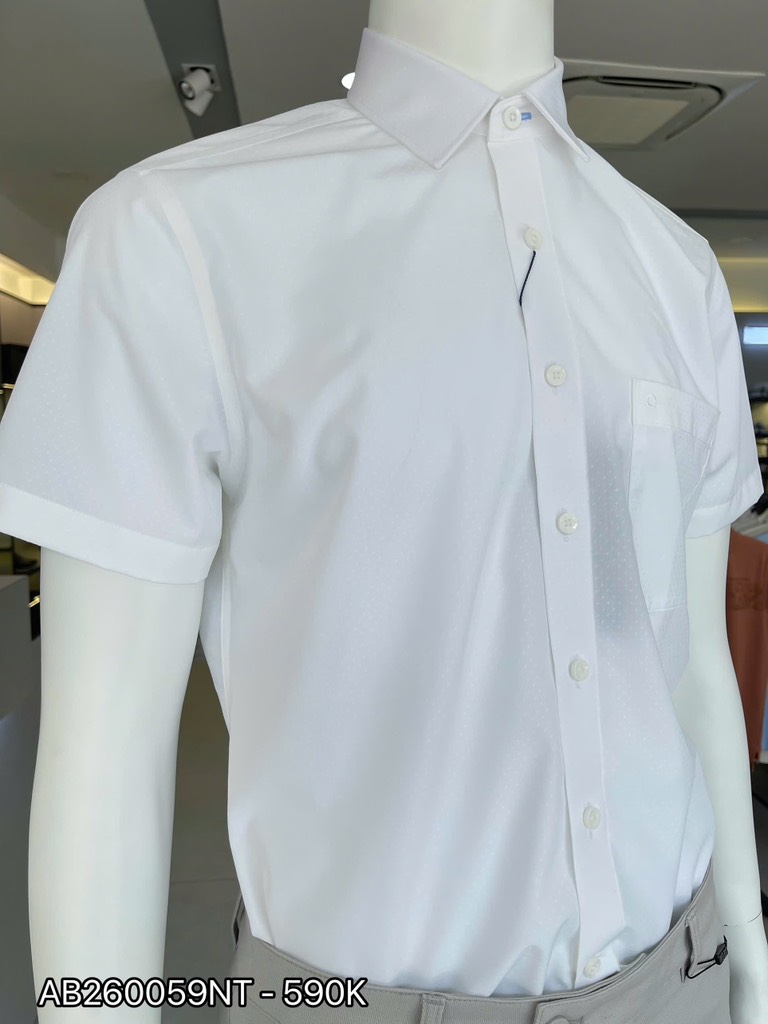 ÁO SƠ MI NGẮN TAY AB260059NT