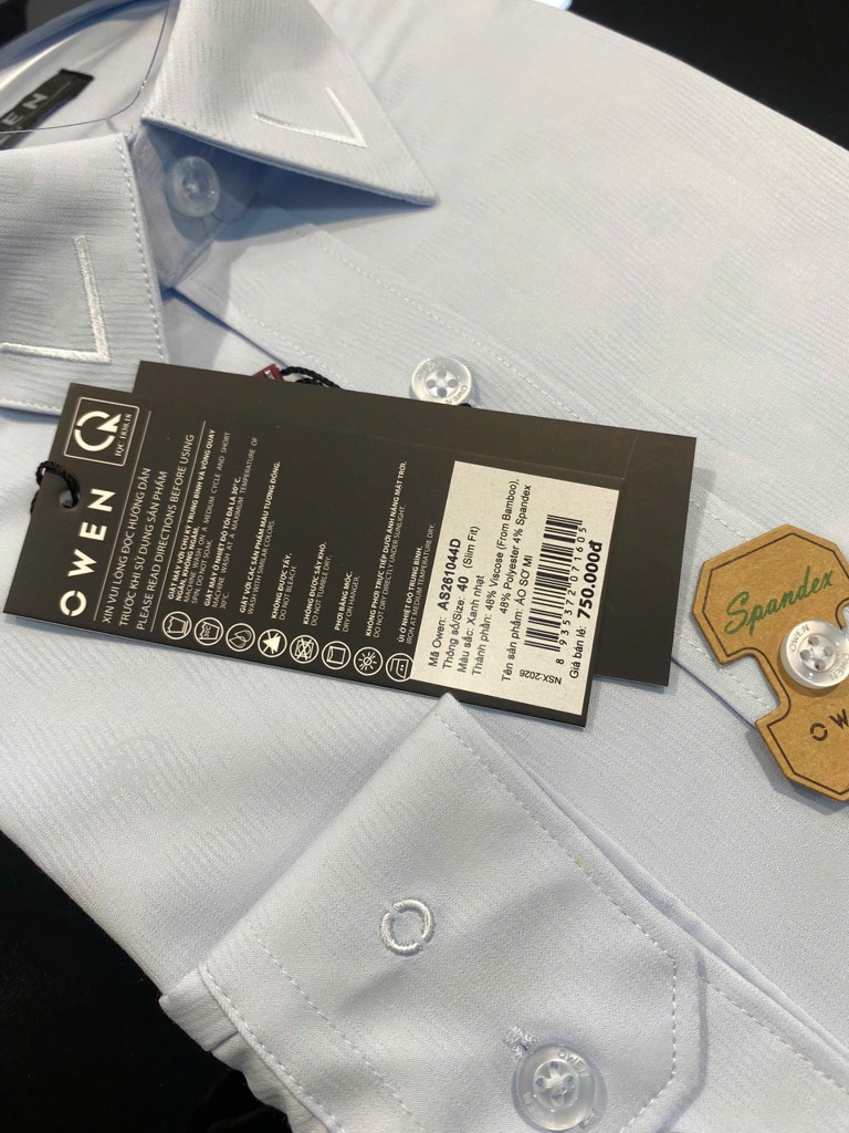 ÁO SƠ MI DÀI TAY AR261044DT