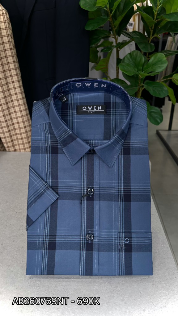 ÁO SƠ MI NGẮN TAY AB260759NT