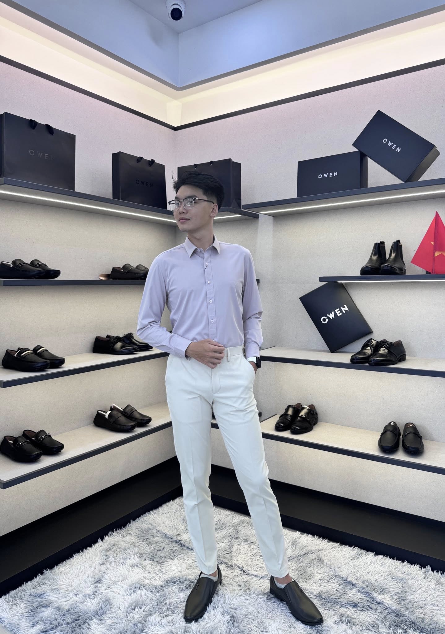 ÁO SƠ MI DÀI TAY AS250082D