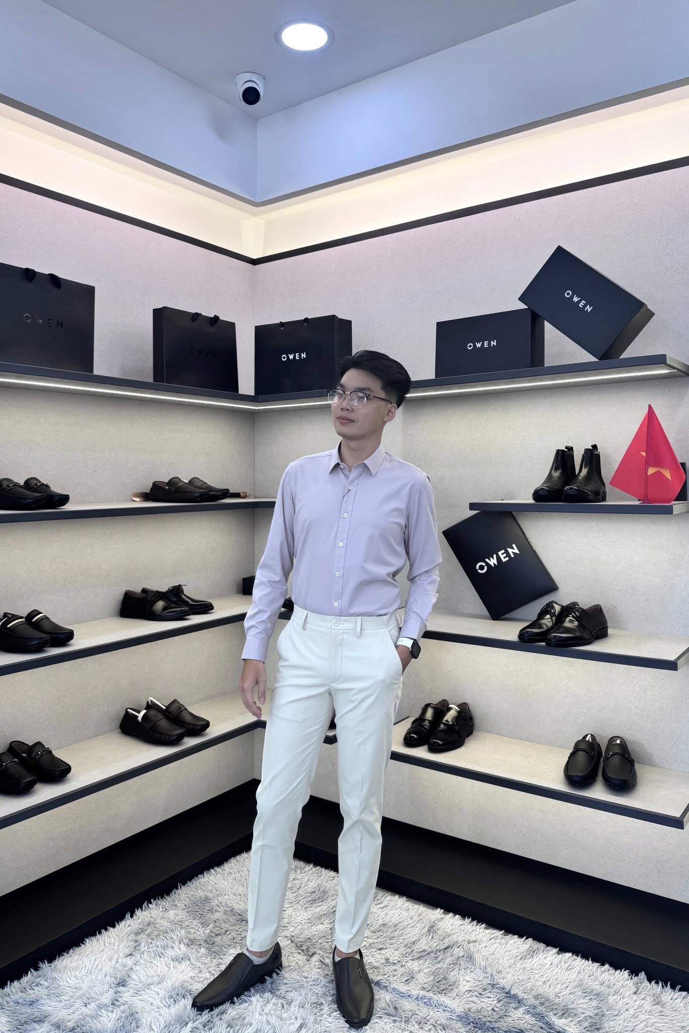 ÁO SƠ MI DÀI TAY AS250082D