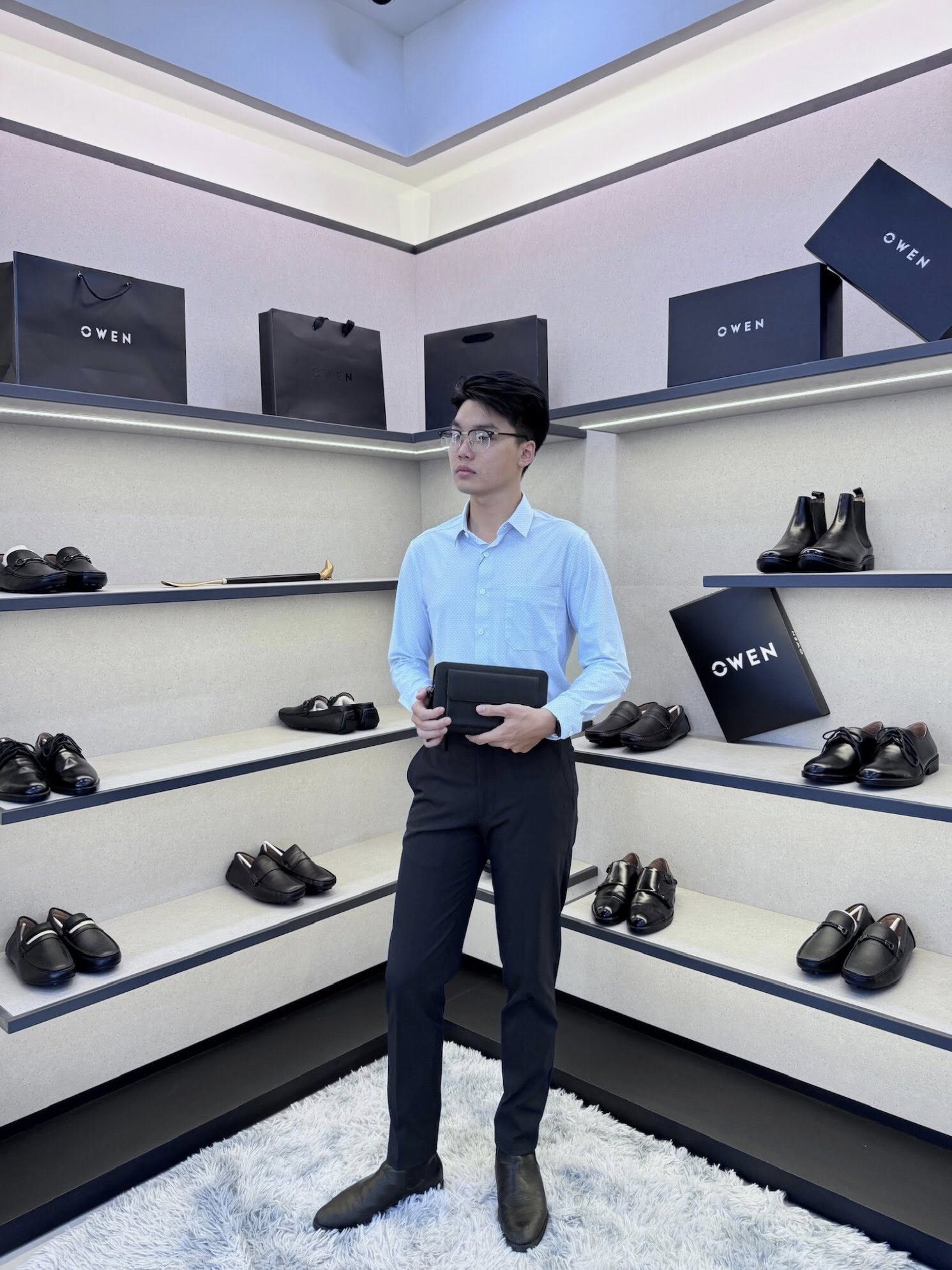 ÁO SƠ MI DÀI TAY AR250052DT