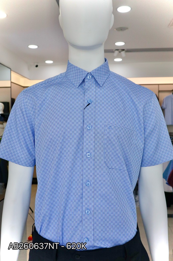 ÁO SƠ MI NGẮN TAY AB260637NT