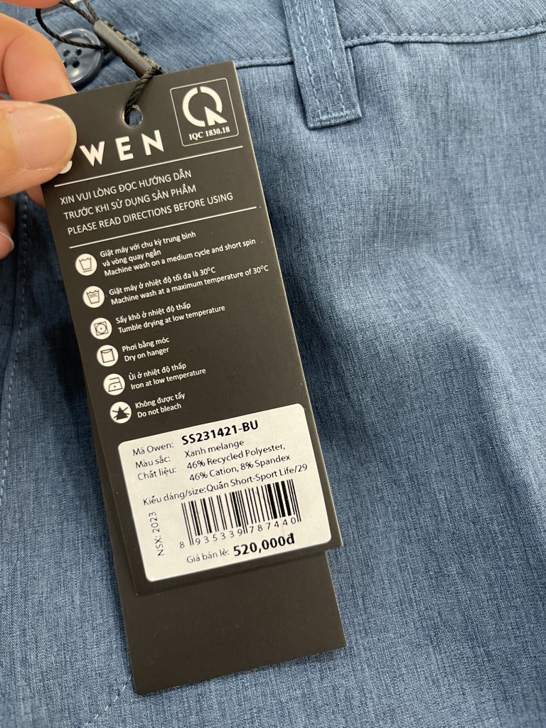 QUẦN SHORT SS231421-BU