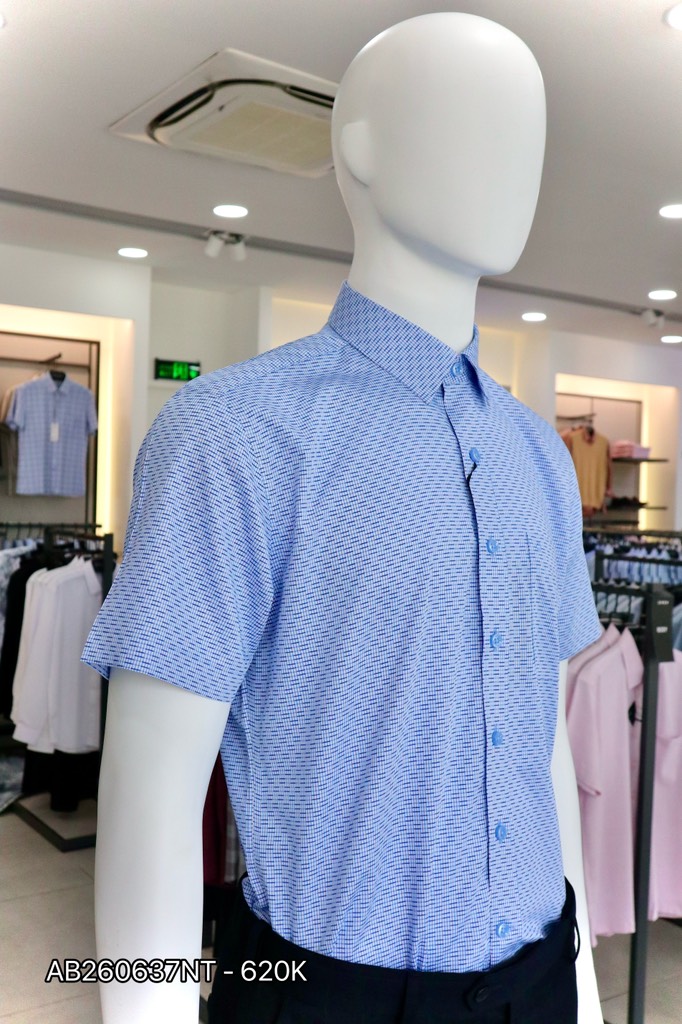 ÁO SƠ MI NGẮN TAY AB260637NT