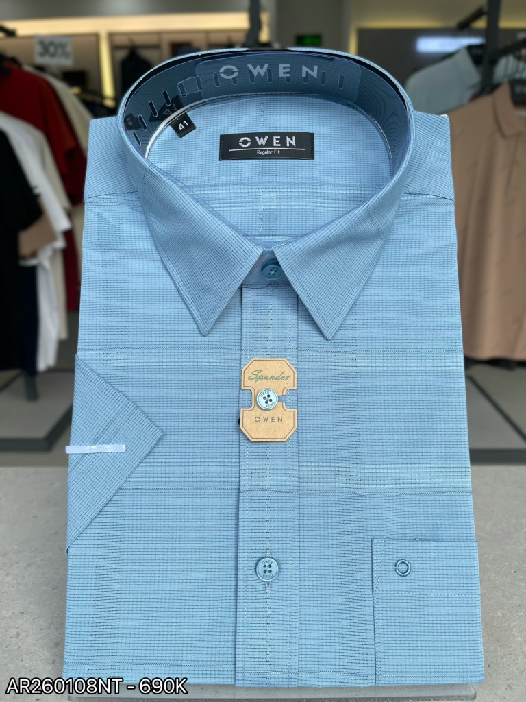ÁO SƠ MI NGẮN TAY AR260108NT