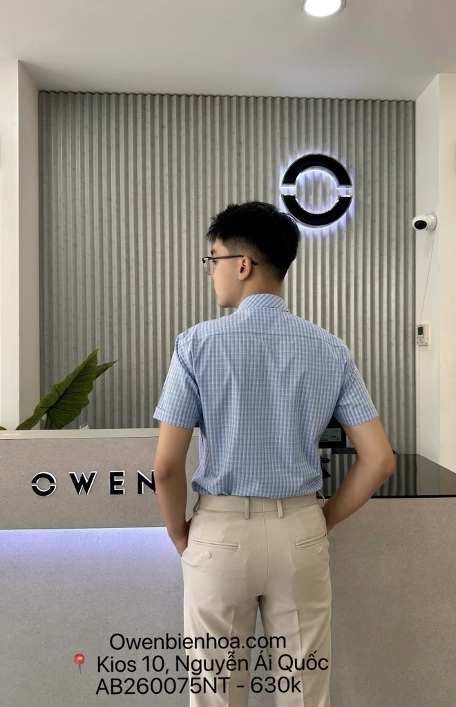 ÁO SƠ MI NGẮN TAY AB260075NT