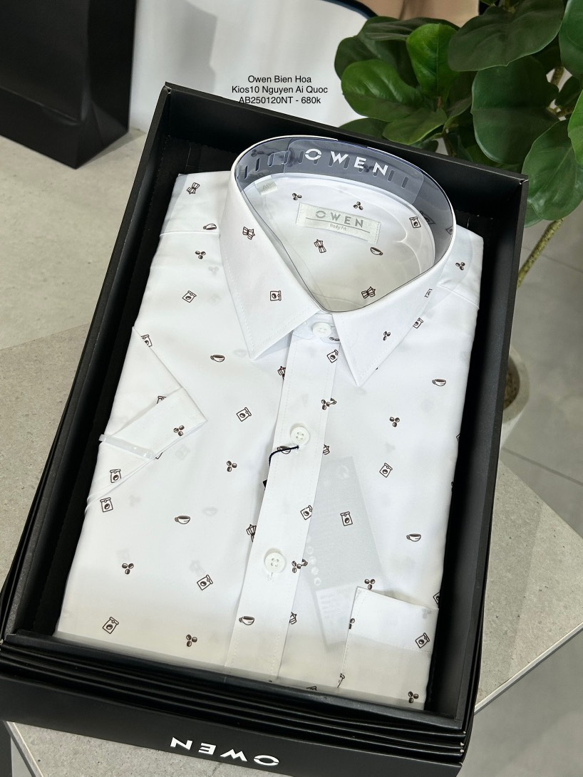 ÁO SƠ MI NGẮN TAY AB250120NT