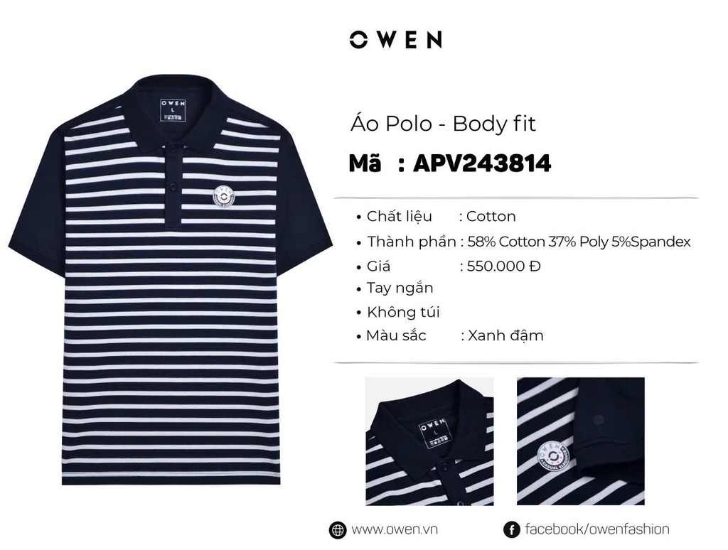 ÁO THUN POLO APV243814
