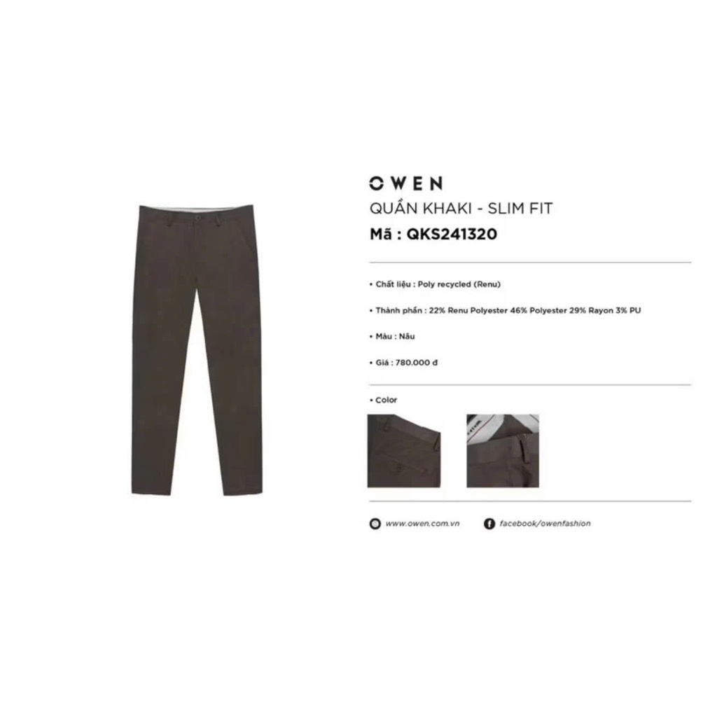 QUẦN KHAKI QKS241320