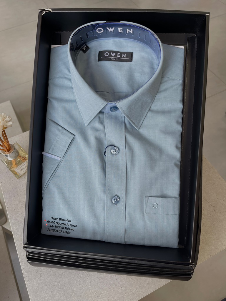 ÁO SƠ MI NGẮN TAY AB250457NT