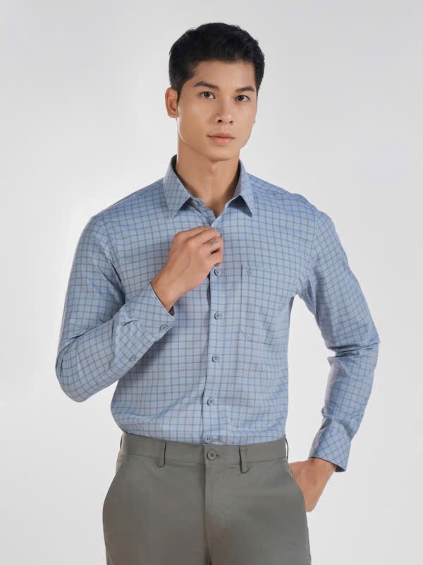 ÁO SƠ MI DÀI TAY AR250062DT