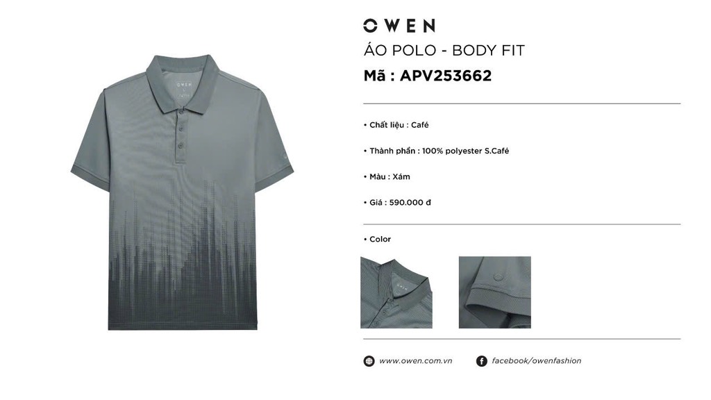 ÁO THUN POLO APV253662