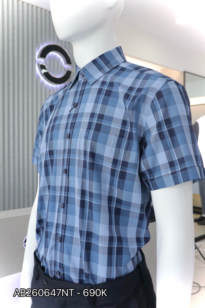 ÁO SƠ MI NGẮN TAY AB260647NT