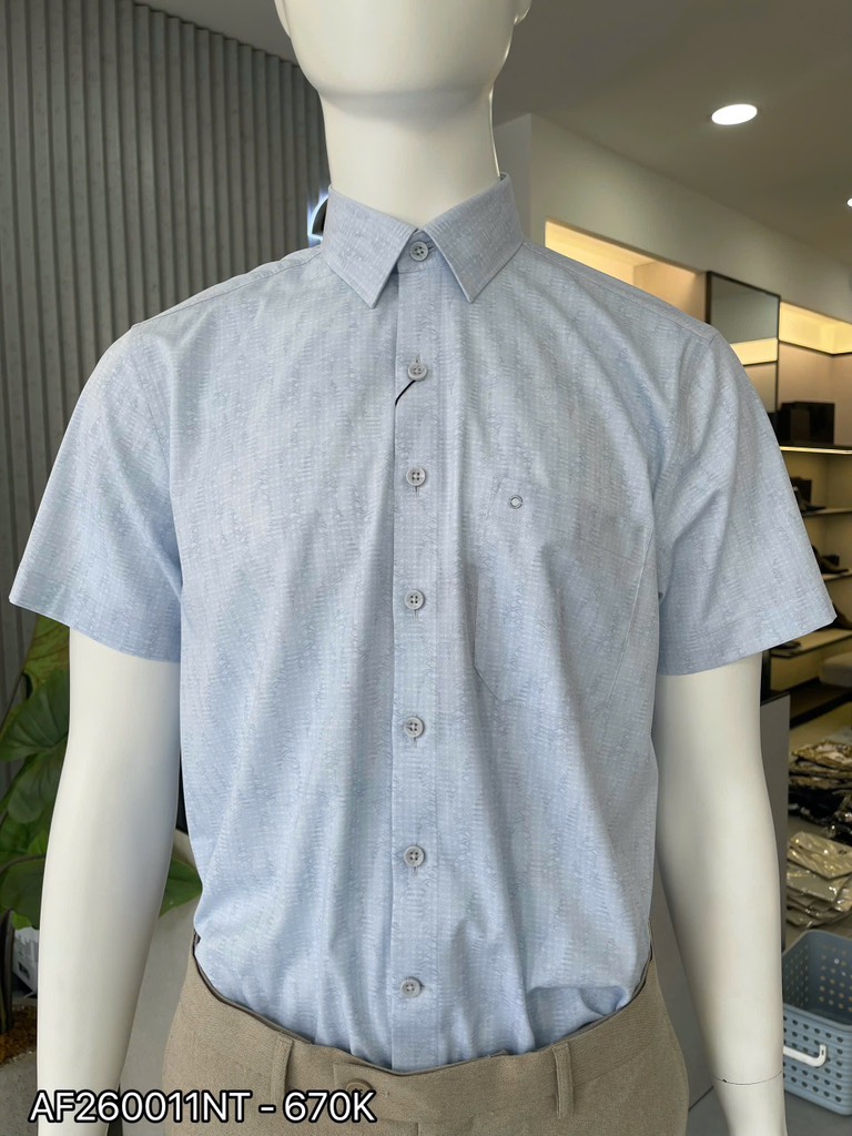 ÁO SƠ MI NGẮN TAY AF260011NT