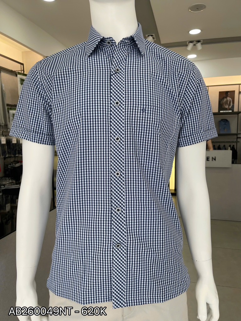 ÁO SƠ MI NGẮN TAY AB260049NT