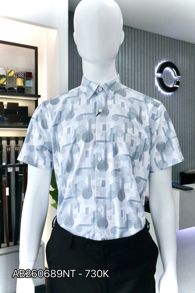 ÁO SƠ MI NGẮN TAY AB260689NT