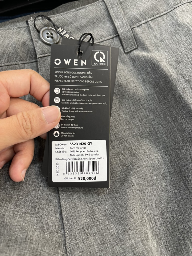 QUẦN SHORT SS231420-GY