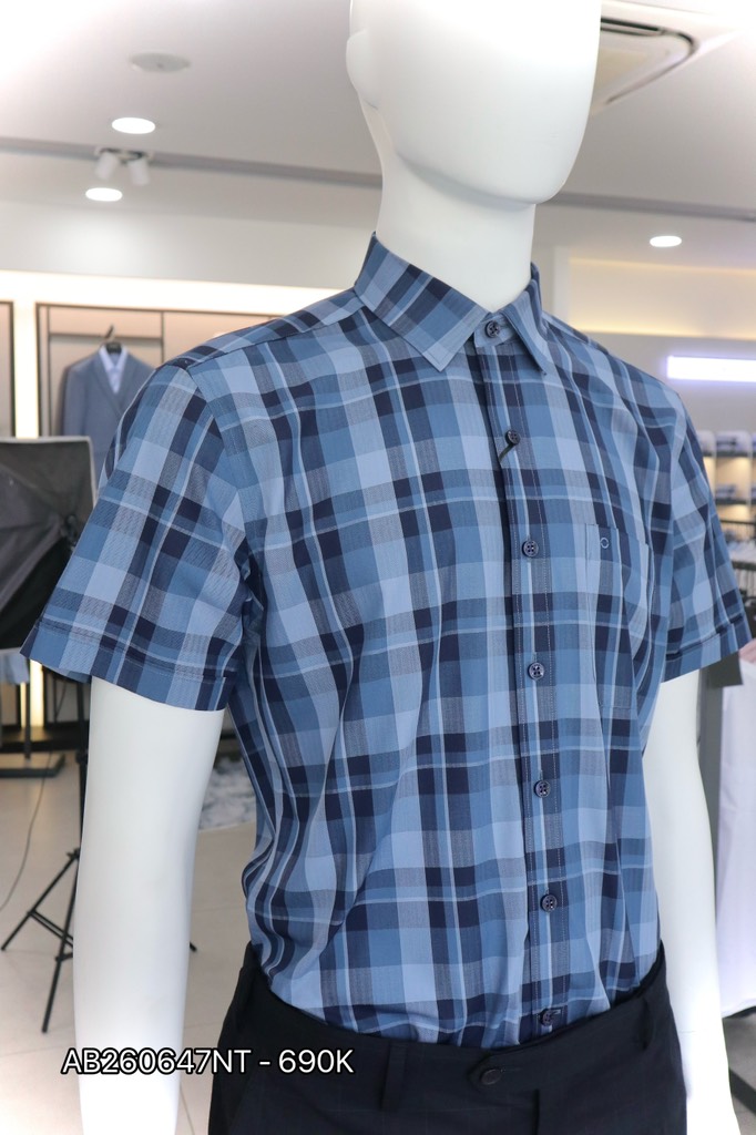 ÁO SƠ MI NGẮN TAY AB260647NT