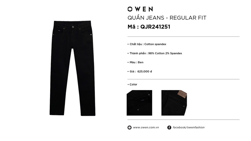 QUẦN JEAN QJR241251