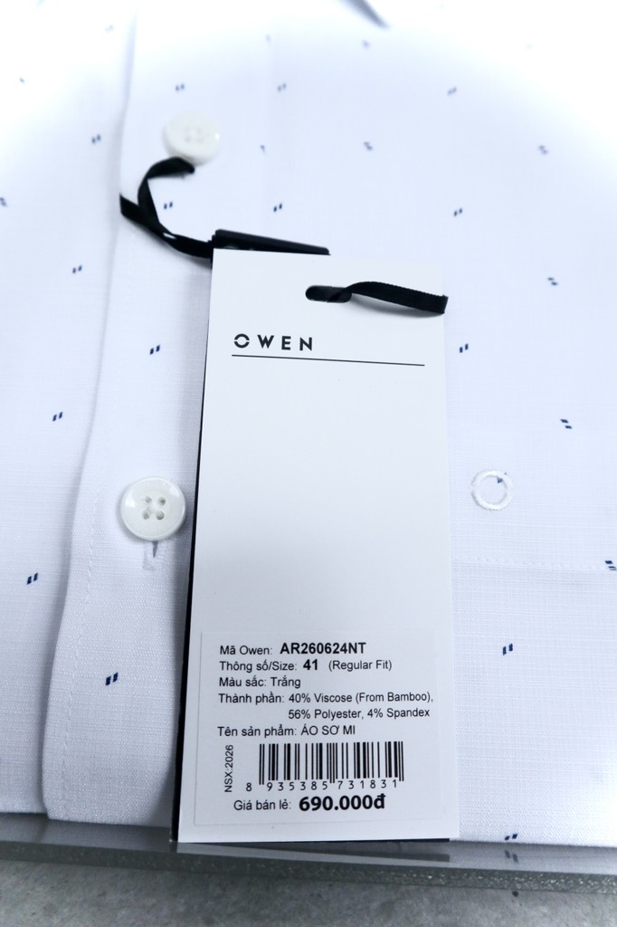 ÁO SƠ MI NGẮN TAY AB260624NT