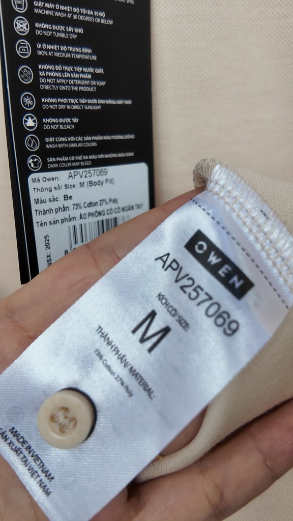 ÁO THUN POLO APV257069