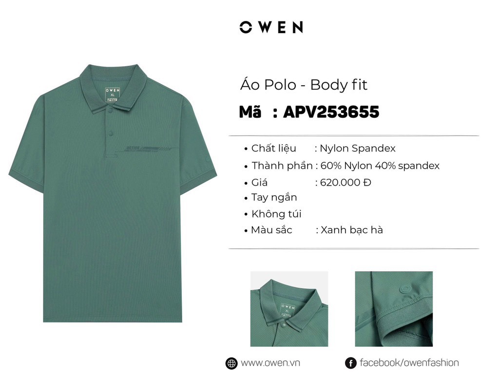 ÁO THUN POLO APV253655