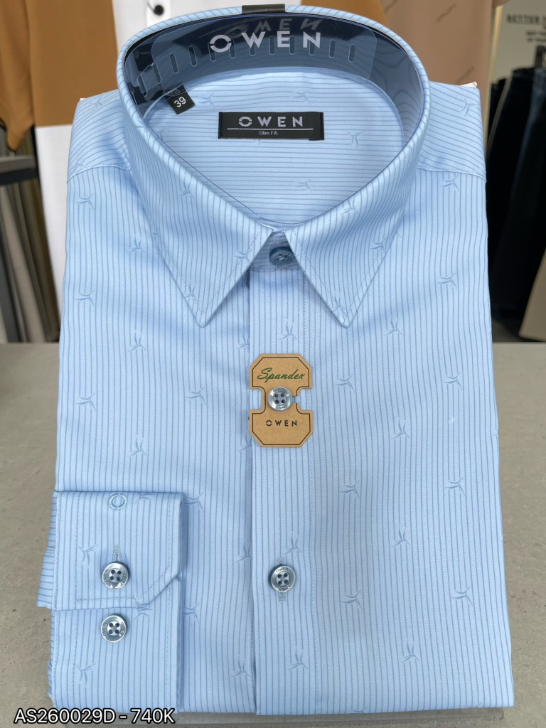 ÁO SƠ MI DÀI TAY AS260029D