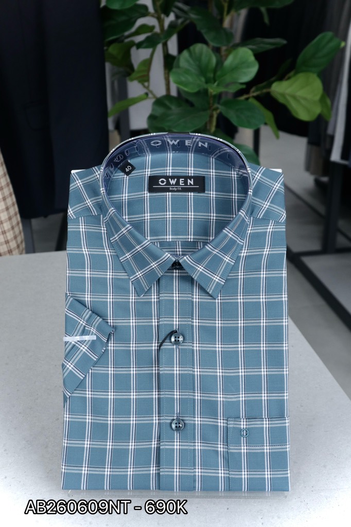 ÁO SƠ MI NGẮN TAY AB260609NT