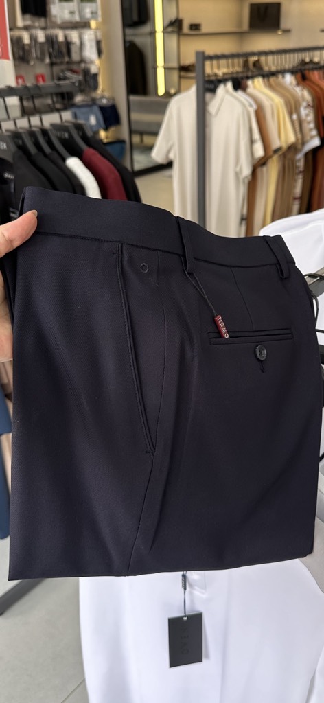 QUẦN TÂY XANH ĐEN NANO QR221235