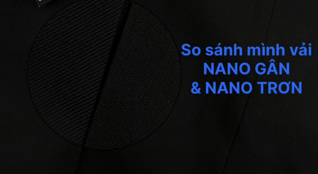 QUẦN TÂY ĐEN NANO QR262107PT