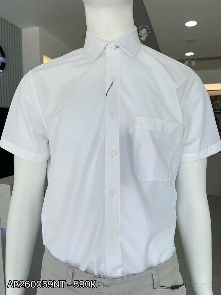 ÁO SƠ MI NGẮN TAY AB260059NT