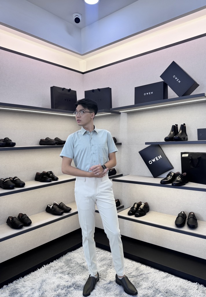 ÁO SƠ MI NGẮN TAY AB250455NT