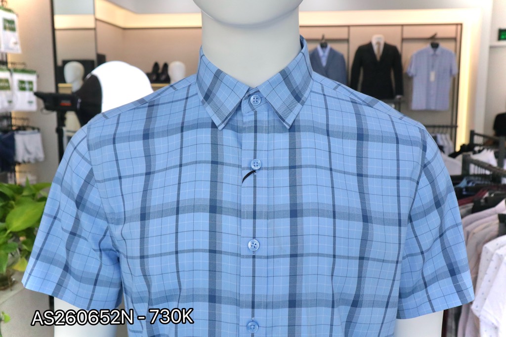 ÁO SƠ MI NGẮN TAY AS260652N