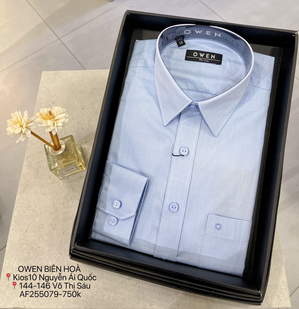 ÁO SƠ MI DÀI TAY AF255079DT