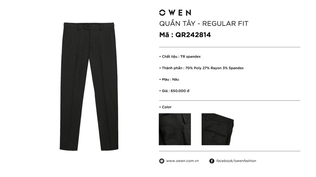 QUẦN TÂY QR242814