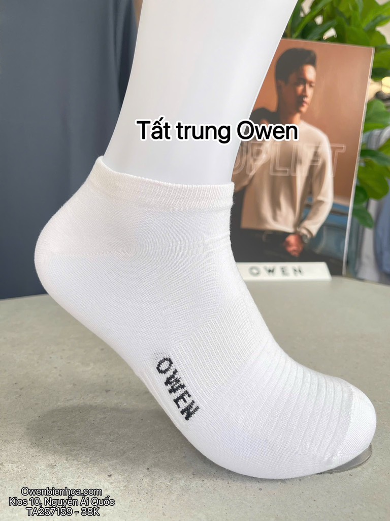 TẤT CỔ NGẮN TRẮNG TA257159