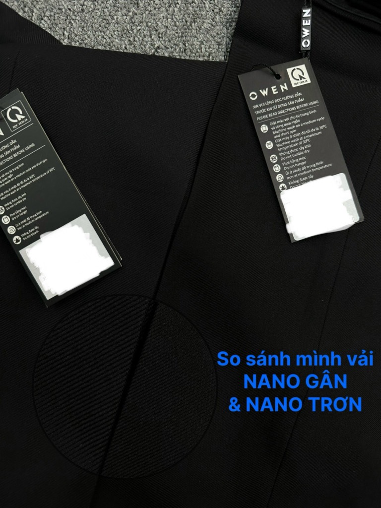 QUẦN TÂY ĐEN NANO QS262109KF