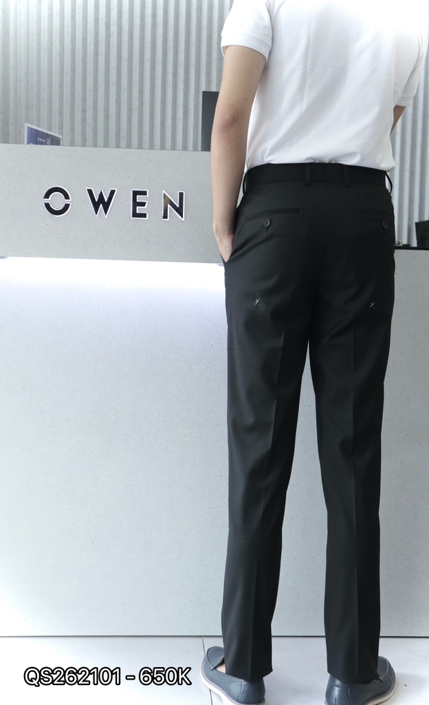 QUẦN TÂY ĐEN POLY QS262101