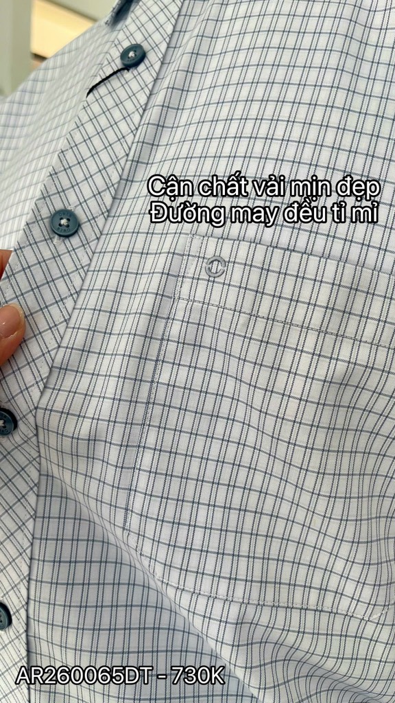ÁO SƠ MI DÀI TAY AR260065DT