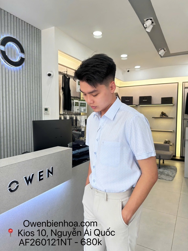 ÁO SƠ MI NGẮN TAY AF260121NT